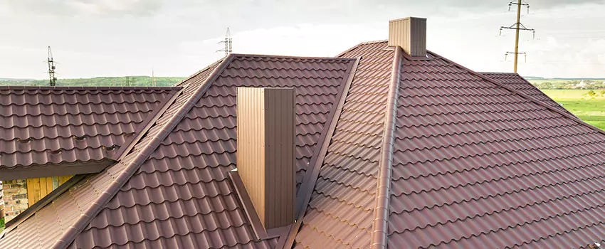 Residential Chimney Flashing Restoration in Stow, OH