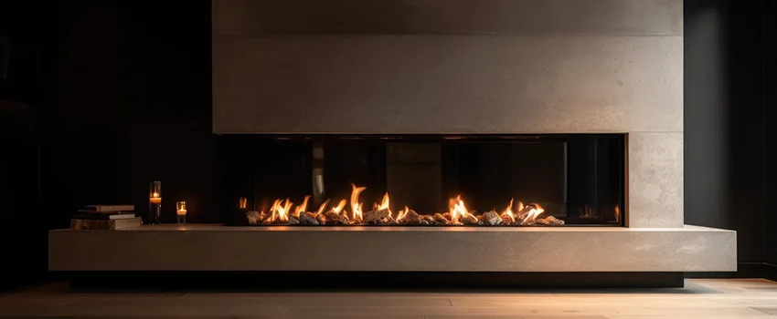 Gas Fireplace Ember Bed Design Services in Stow, Ohio