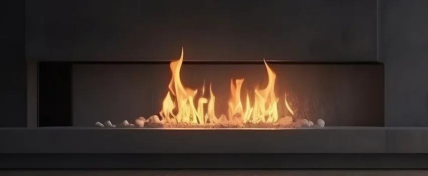 B-Vent Gas Fireplace Installation in Stow, OH