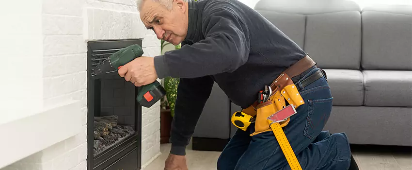 New Indoor Fireplace Installation in Stow, Ohio