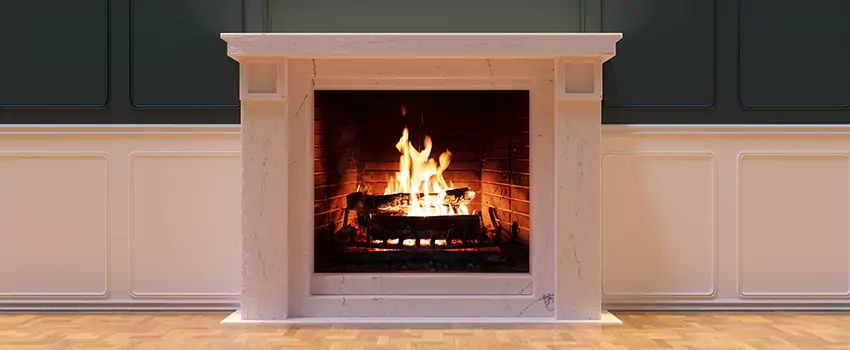 Open Flame Wood-Burning Fireplace Installation Services in Stow, Ohio