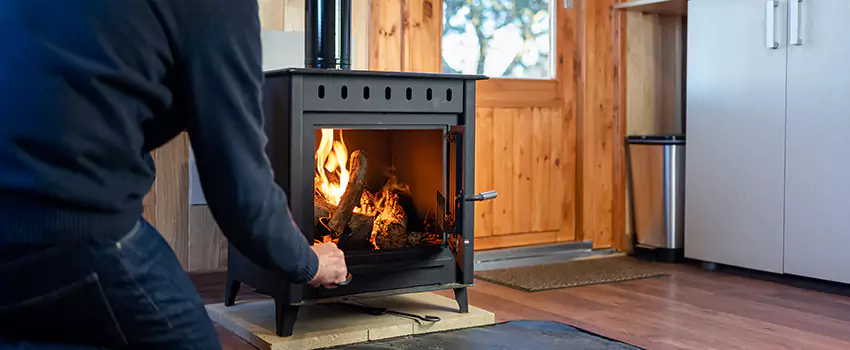 Open Hearth Wood Fireplace Installation in Stow, OH