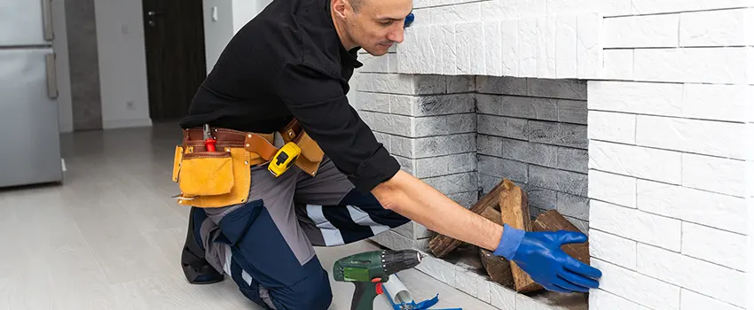Fireplace Damaged Damper Frame Repair Services in Stow, Ohio