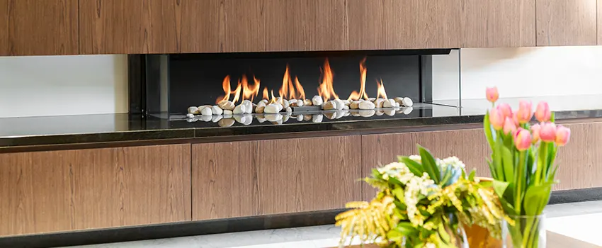 Double-height Fireplace Design Refurbishment in Stow, Ohio